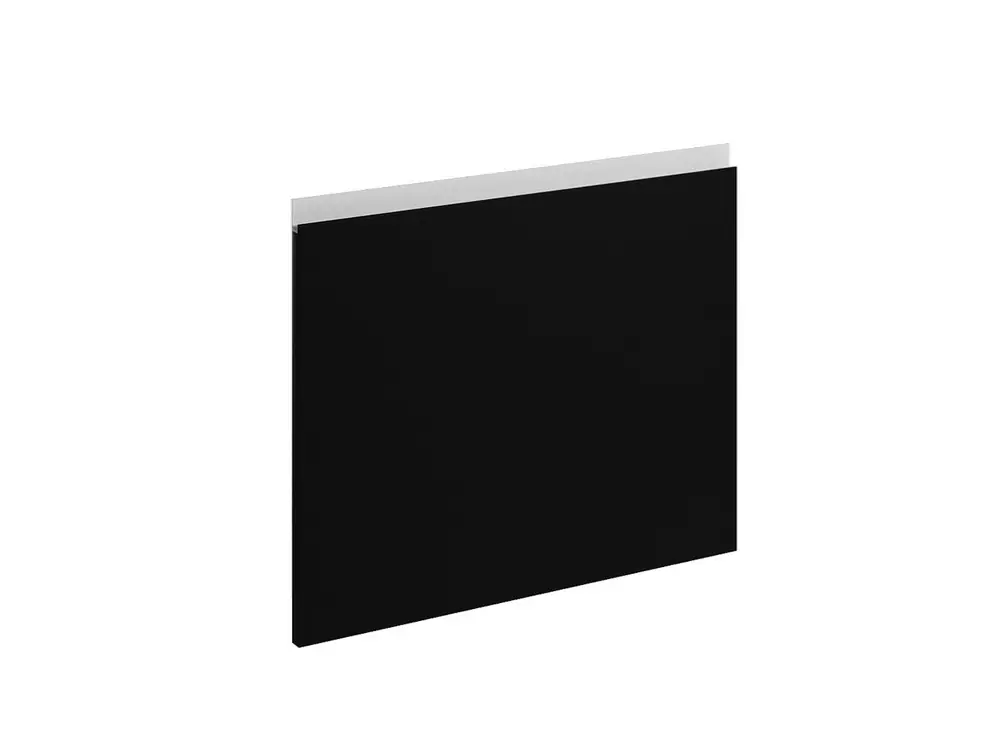 Porte avec poignée intégrée pour meuble hotte de cuisine Mallorca noir mat 42 x 60 cm OFITRES Promotion