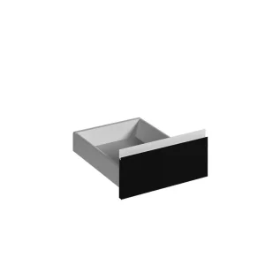 Façade tiroir avec poignée intégrée pour meuble de cuisine Mallorca noir mat 13,8 x 40 cm OFITRES Marque