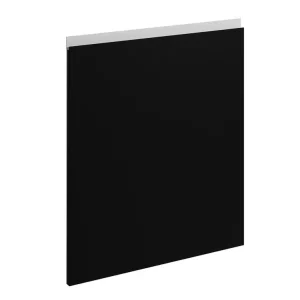Porte avec poignée intégrée pour meuble de cuisine Mallorca noir mat 70 x 60 cm OFITRES Retour Gratuit
