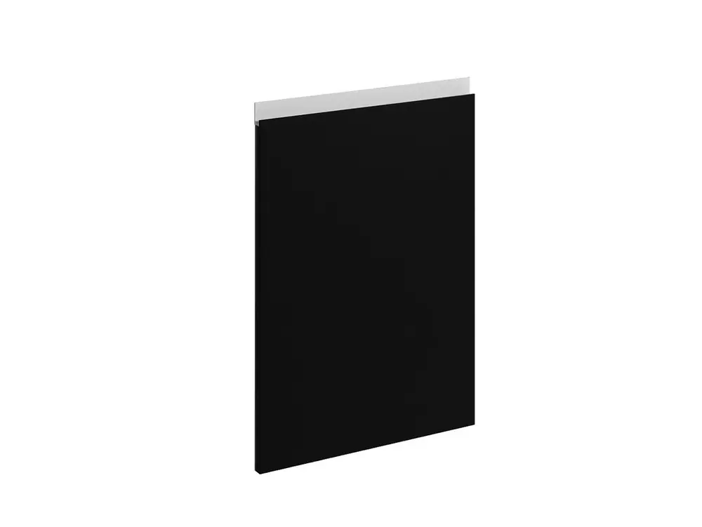 Usine Directe Porte avec poignée intégrée pour meuble de cuisine Mallorca noir mat 56 x 60 cm OFITRES