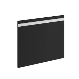 Super Prix Porte avec poignée intégrée pour meuble hotte de cuisine Ibiza noir mat 42 x 60 cm OFITRES