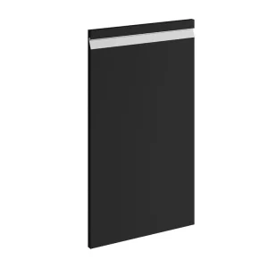 Porte avec poignée intégrée pour meuble de cuisine Ibiza noir mat 70 x 40 cm OFITRES Prix Promo