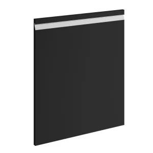 Commander Vite Porte avec poignée intégrée pour meuble de cuisine Ibiza noir mat 70 x 60 cm OFITRES