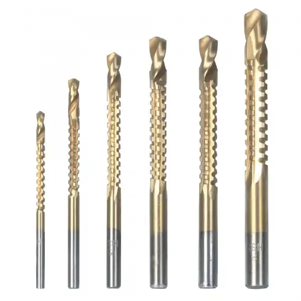 Forets fraiseurs diamètre 3 - 4 - 5 - 6 - 6,5 - 8 mm par 6 RIBITECH Achat Immédiat