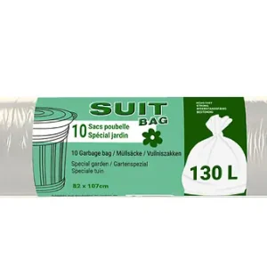 Promotion Saisonnière Sachet de 10 sacs jardin transparents 130L SUIT BAG
