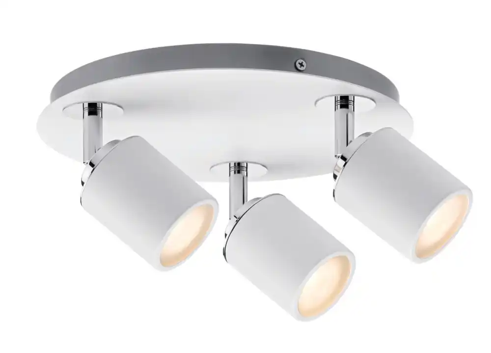 Plafonnier Tube GU10 LED Blanc chrome 3X10W PAULMANN Offre Exclusive