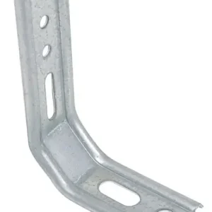 Nouveauté équerre nervurée pan coupé 70x115mm galvanisé - TORBEL - 9925165