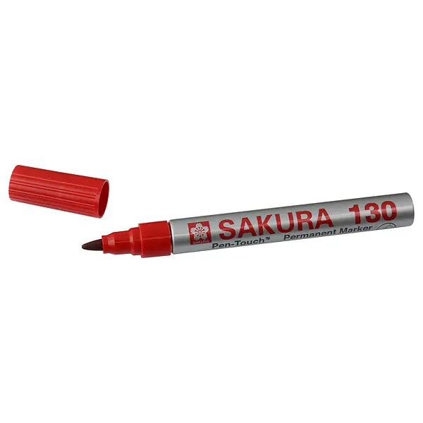 Marqueur permanent Pen-Touch 130 Rouge pointe fine 1,2 mm FISCHER DAREX Achat Immédiat