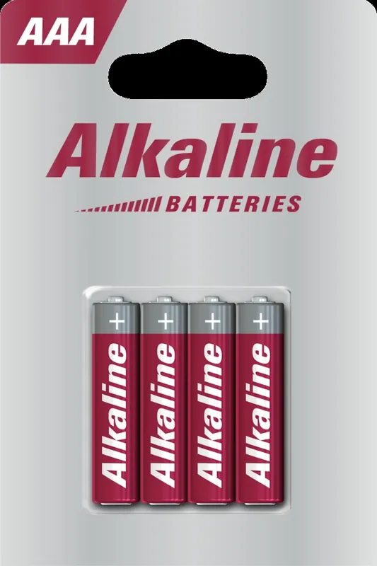 Usine Directe Piles alcalines LR03 (AAA) Red Alkaline par 4 - VARTA
