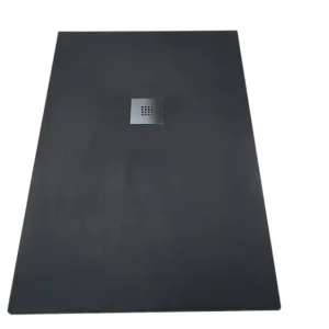 Receveur de douche 90x140 cm résine allégée graphite P03 - EGORE Vente Flash