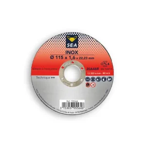 Populaire Disque à tronçonner inox diamètre 115 mm SEA