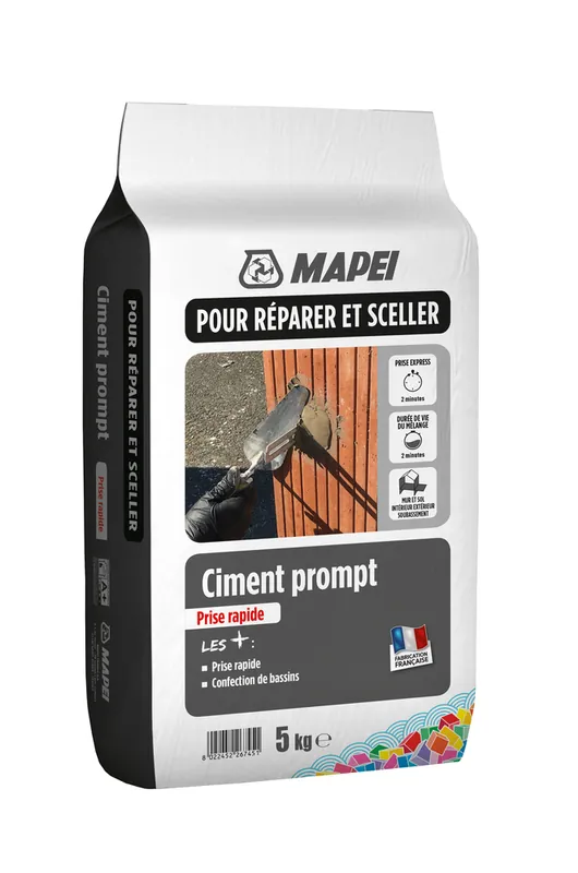 Retour Gratuit Ciment prompt gris 5 kg MAPEI