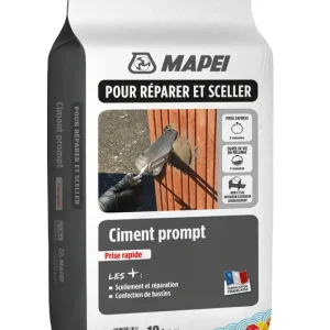 Ciment prompt gris 10 kg MAPEI Dernier Modèle