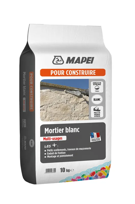 Bon Plan Mortier blanc 10 kg MAPEI