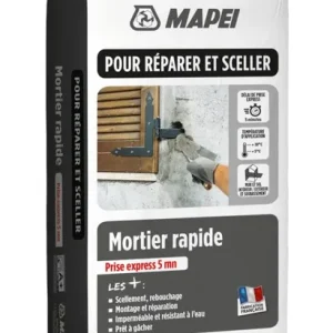 Solde Mortier rapide gris 2,5 kg MAPEI