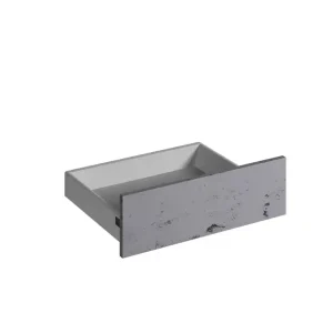 Façade tiroir pour meuble de cuisine Lotus béton mat 13,8 x 60 cm OFITRES Petit Prix