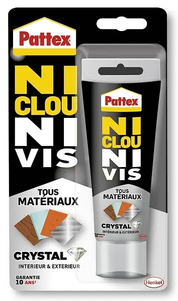 Bon Plan Colle fixation transparente - Polymère hybride - Tube 90g PATTEX
