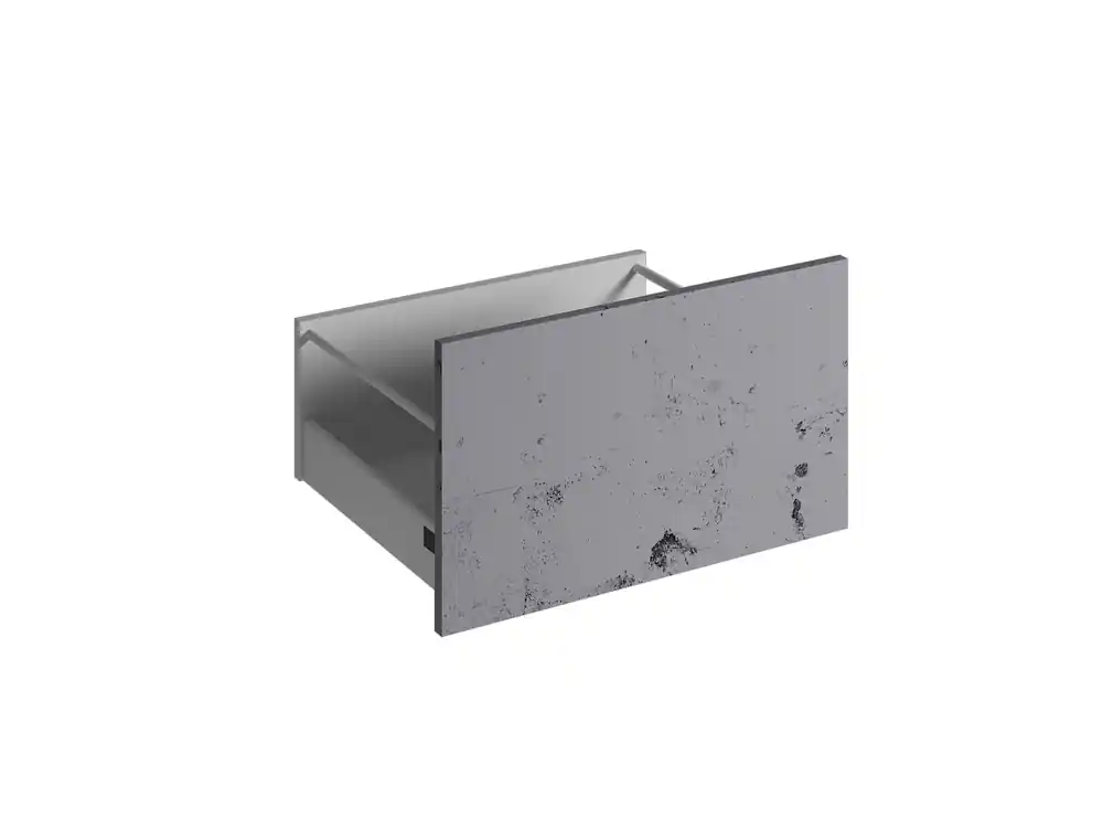 Façade tiroir pour meuble de cuisine Lotus béton mat 35 x 60 cm OFITRES Meilleur Choix
