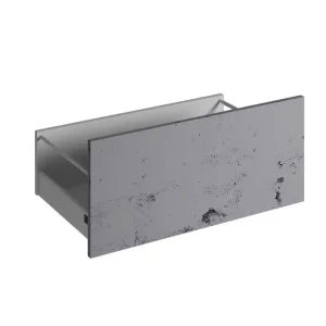 Expédié Aujourd'hui Façade tiroir pour meuble de cuisine Lotus béton mat 35 x 80 cm OFITRES