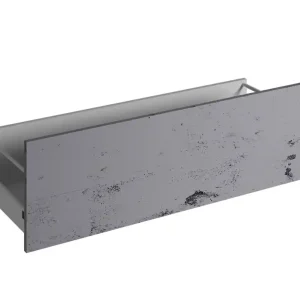 Façade tiroir pour meuble de cuisine Lotus béton mat 35 x 120 cm OFITRES Achetez Aujourd'hui