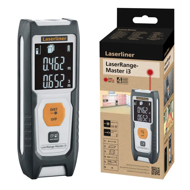 Jusqu'à Épuisement Des Stocks Télémètre Master i3 30 m - LASERLINER