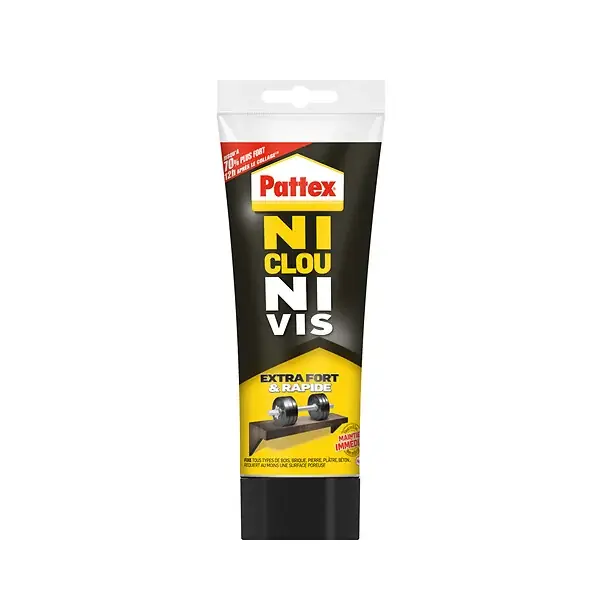 Usine Directe Mastic-colle acrylique - Ni Clou Ni Vis - Blanc - 260g PATTEX