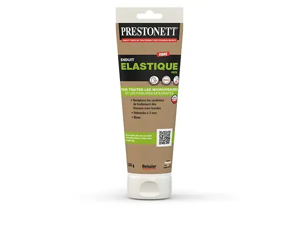 Enduit fibré élastique - Prestonett - Tube 330 g Prix Choc