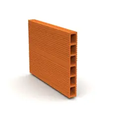 Brique cloison 20 x 38,5 x Ep 4 cm 5 trous BIO‘BRIC Nouveauté