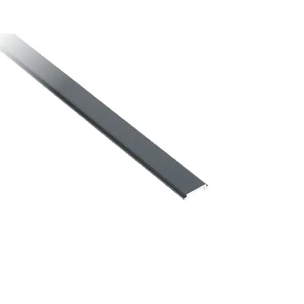 Bon Marché Languette de finition pour poteau de clôture LARKO Gris anthracite RAL 7016, L.232 cm MCCOVER