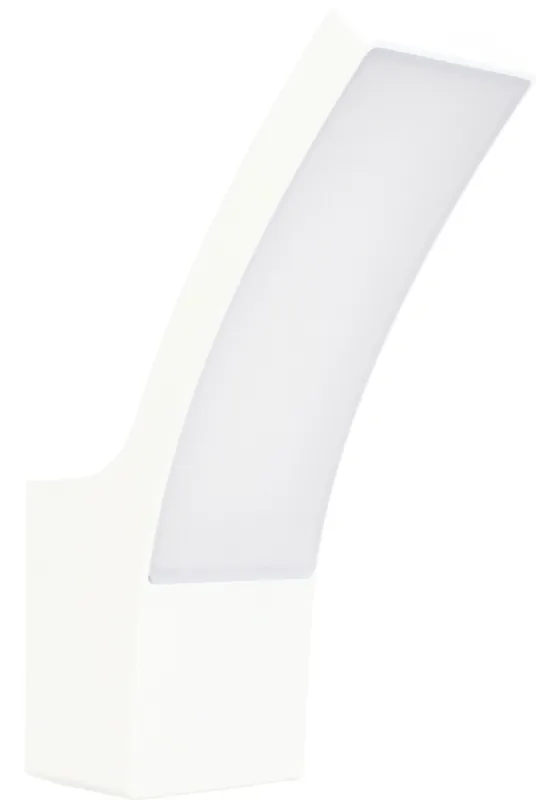 Applique extérieur LED Curve blanc IP44 1000 lumens blanc chaud - ARLUX Produit De Marque