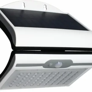 Applique extérieur solaire Kaya blanc 500 lumens blanc neutre - ARLUX Quantité Limitée