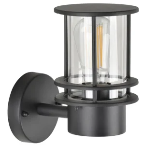 Commander Maintenant Applique extérieur E27 Florida noir IP44 25W - COREP