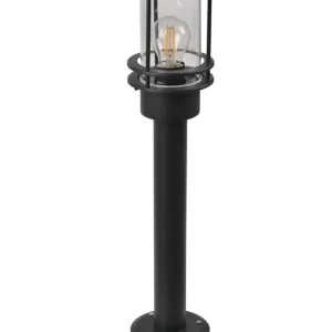Borne extérieur E27 55cm Florida noir IP44 25W - COREP Bon Marché