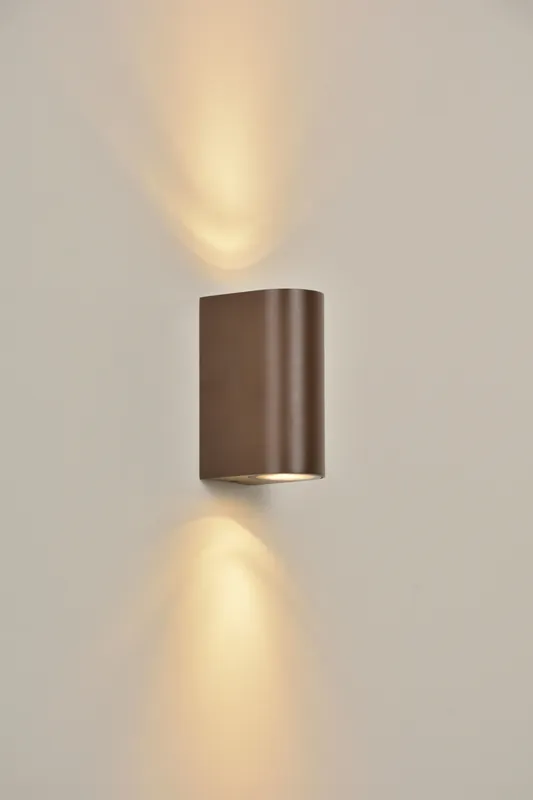 Nouveauté Applique extérieur 2 lumière GU10 William rouille IP44 2x35W - COREP