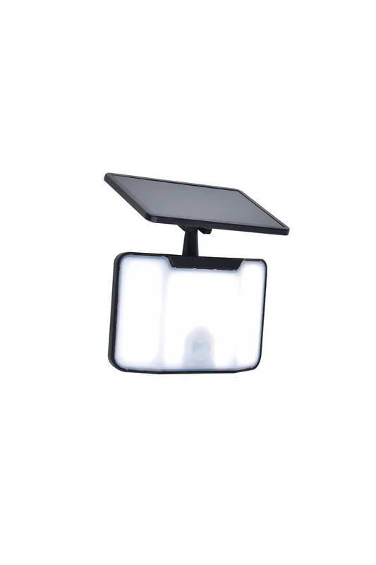 Produit De Marque Projecteur extérieur LED solaire + détecteur de mouvements Kombo anthracite IP54 500 lumens lumière du jour - COREP