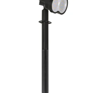 Acheter Direct Spot à piquer solaire LED Wally noir IP65 80 lumens blanc neutre - COREP