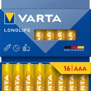 Pile alcaline AAA Longlife - Lot de 16 VARTA Petit Prix
