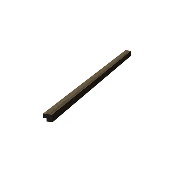 Vente Flash Barre d‘extrémité MDF 120 cm pour panneaux acoustiques intérieurs SATAKUPANNON612, décor chêne fumé (SATAKUPANSOTKL12) SWISS AQUA TECHNOLOGIES