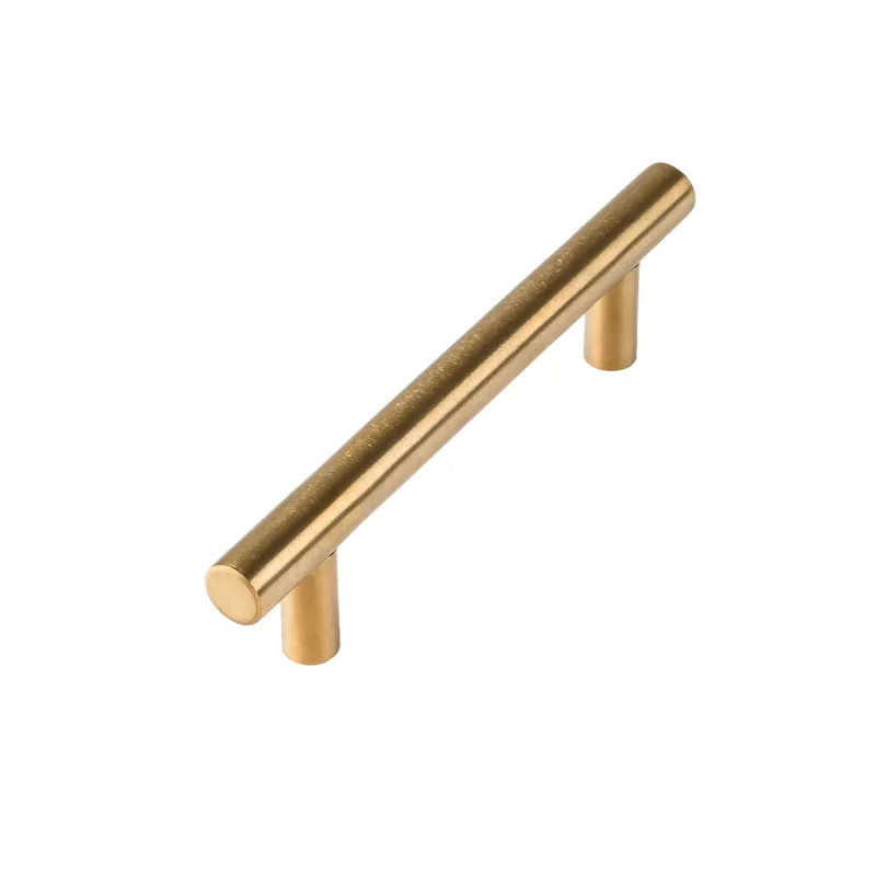 Retour Gratuit Poignée de meuble cylindrique inox laiton entraxe 96 mm par 4 REI