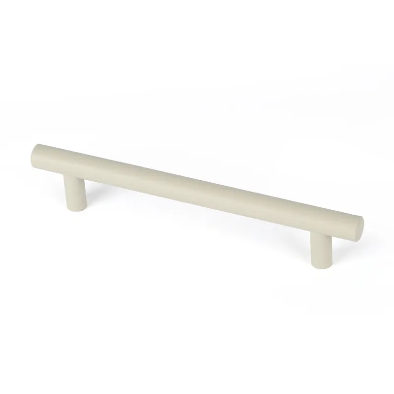Poignée de meuble cylindrique inox greige mat entraxe 128 mm REI Marque