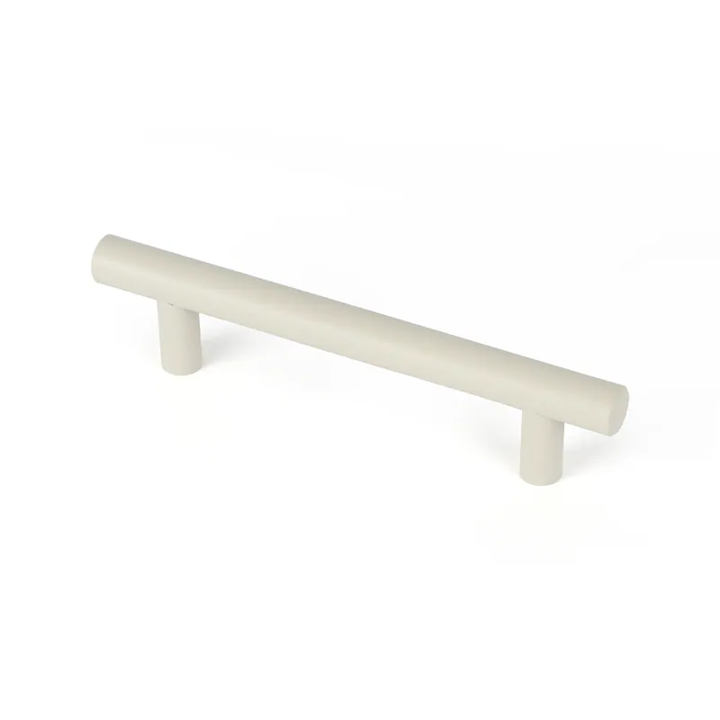 Poignée de meuble cylindrique inox greige mat entraxe 96 mm REI Certifié