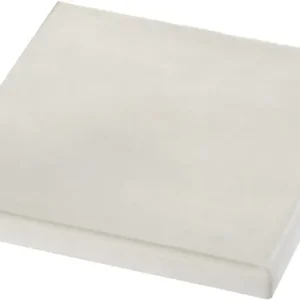 Chapeau de pilier plat blanc 40 x 40 cm FABEMI Certifié