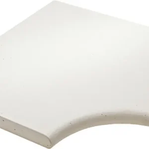 Commande En Gros Margelle d‘angle droit plat Océane Lubéron NF 50 x 50 x 3,4 cm - FABEMI