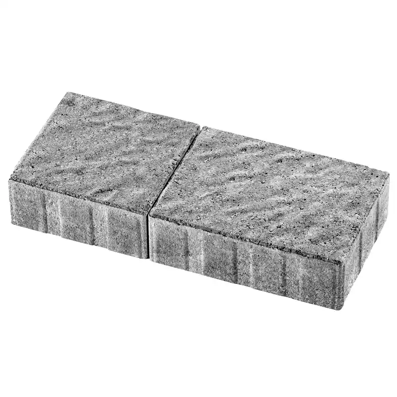 Produit De Marque Pavé béton Montréal multiformats 15 x 15 cm / 15 x 20 cm gris nuancé - FABEMI