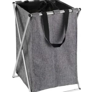 Soldes Panier à linge UNO gris WENKO