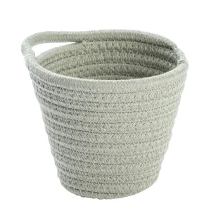 Satisfait Ou Remboursé Corbeille salle de bain SORIA tissu vert WENKO