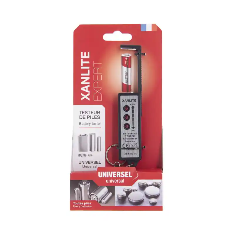 Haute Qualité Testeur de piles universel - XANLITE