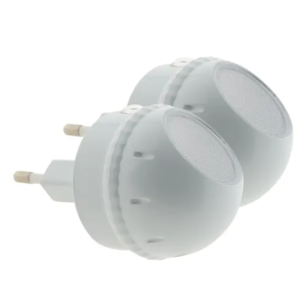 Meilleur Prix Lot de 2 veilleuses LED orientables à 360° - Otio