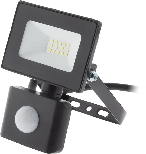 Dernière Chance Projecteur LED détecteur mouvement - Noir - 900lm 10W ZENITECH
