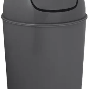 Achat Immédiat Poubelle à bascule Sweet - Carbone - 5L GELCO